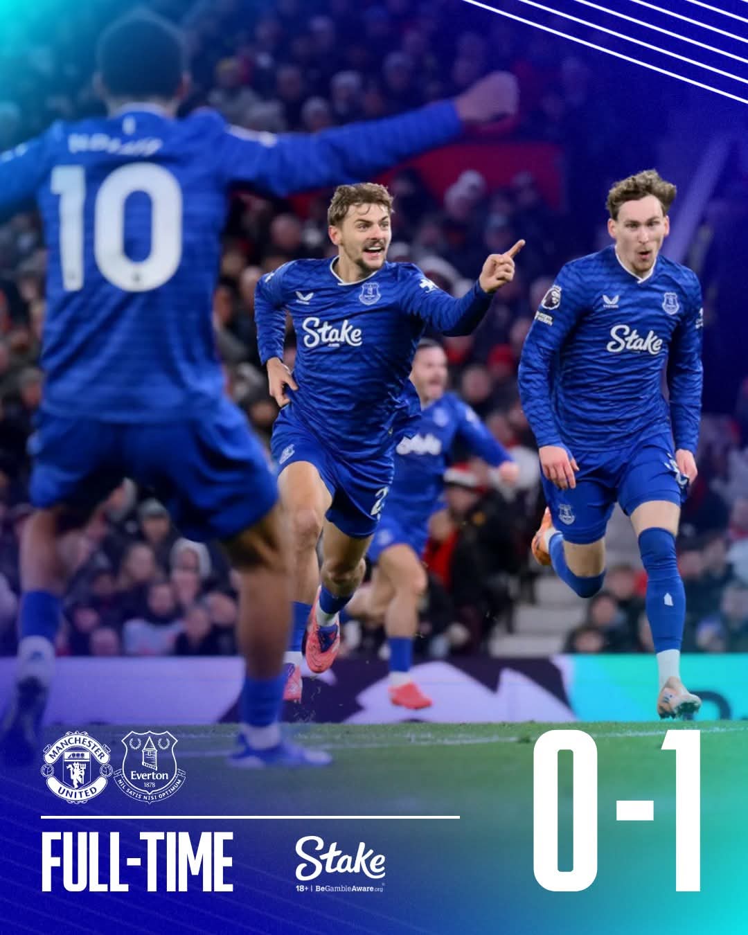 Everton Shock Man United Despite 80 Minutes with 10 Men