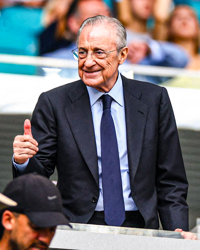 Florentino Pérez re-elected as Real Madrid club president